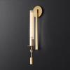 All-Copper Post-Modern Luxury Wall Lamp for Living Room, Bedroom, Study, and Hotel
