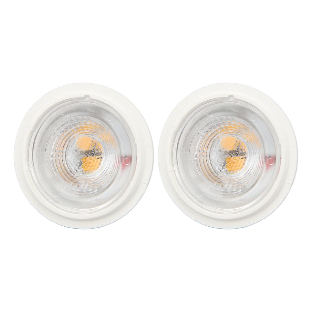 2pcs MR11 LED Light Bulbs AC12V 3W 300LM High Brightness Spotlight Bulb for Clothing Stores Landscape Warm Light 2700K