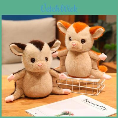 Pluche Suikereekhoorn Speelgoed Dier Dierentuin Souvenir Zacht Knuffeldier Voor Kinderen En Volwassenen