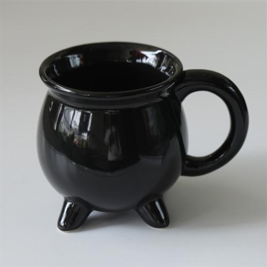 Cauldron Coffee Mug Constellation Tea Cup 350ml Unique Ceramic Mug Halloween Witchy Gifts for Freinds