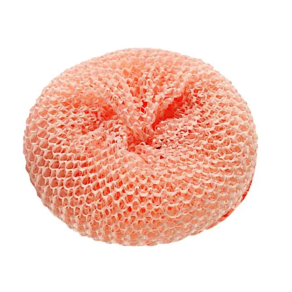 

Microfiber Cleaning Ball Soft Scrub Sponges Sponge Scrubber Wash Loofah Sponge Washing Dish Pot розовый