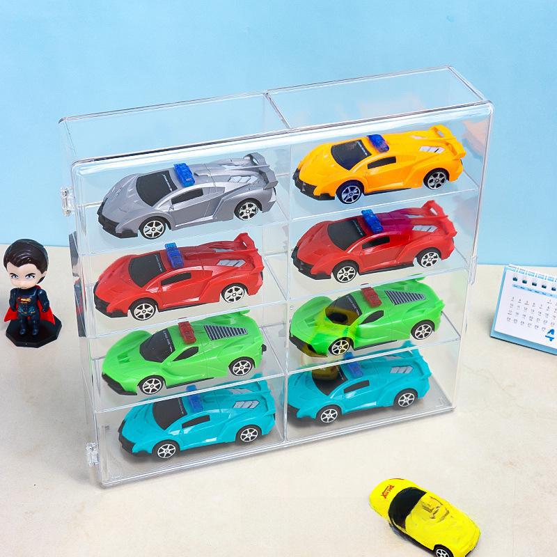 Acrylic Display Stand for Toy Car Models (Fits Tomica & Hot Wheels)