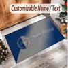 Personalized Crystal Velvet Carpet Brighton & Hove Albion Football Pattern Non Slip Floor Rug