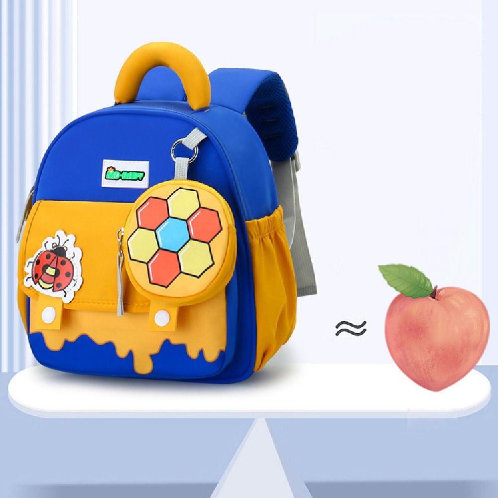 Adjustable Straps Kindergarten School Bag Animal Patterns Children's Backpacks Back To School