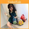 Cute Dinosaur Children's Bag 2024 Stylish Unisex Chest Pack With Cartoon Design And Lightweight Nylon Material