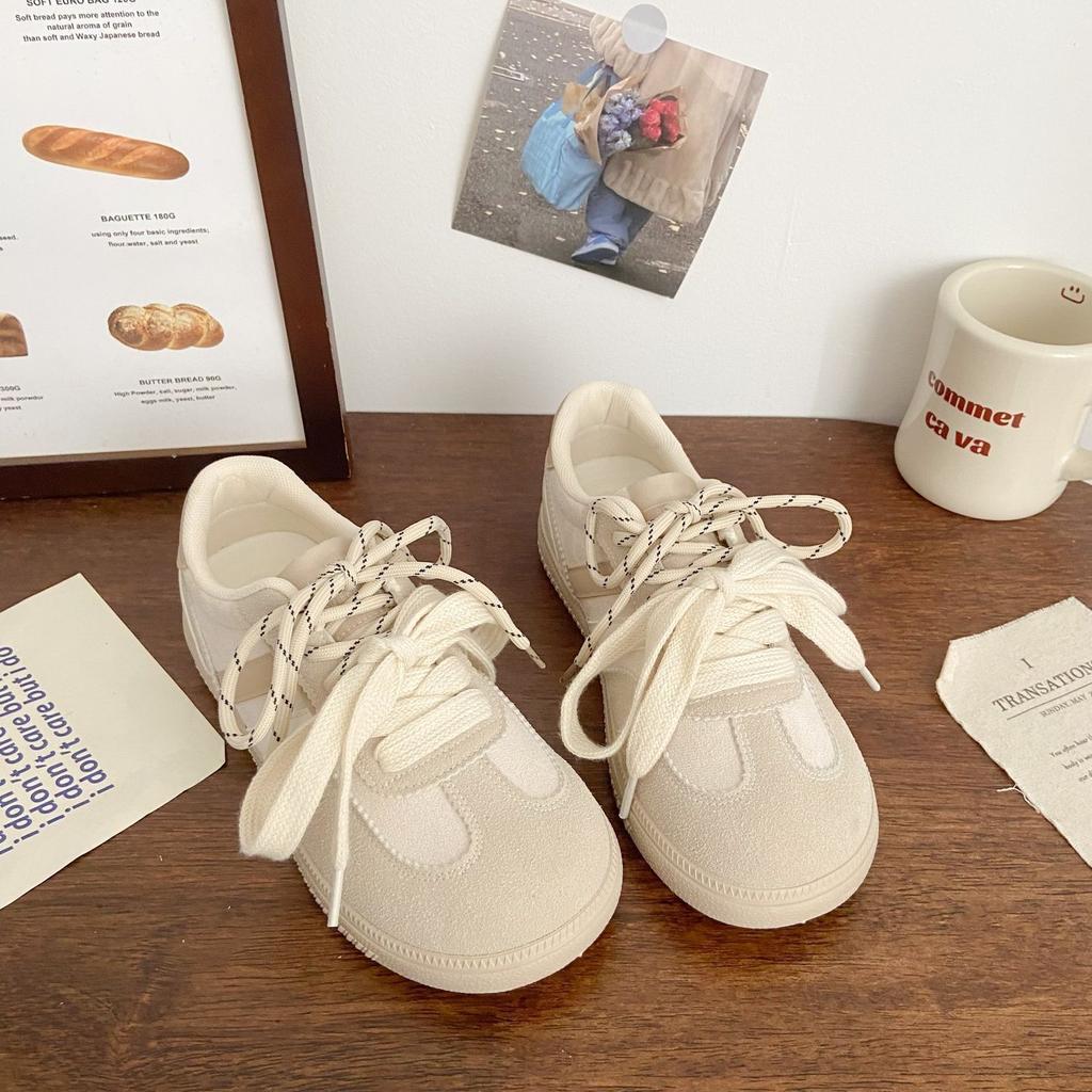 Niche Design German Training Shoes Women's 2025 New Student Ugly Cute Versatile Retro Casual Board Shoes Ins Tide