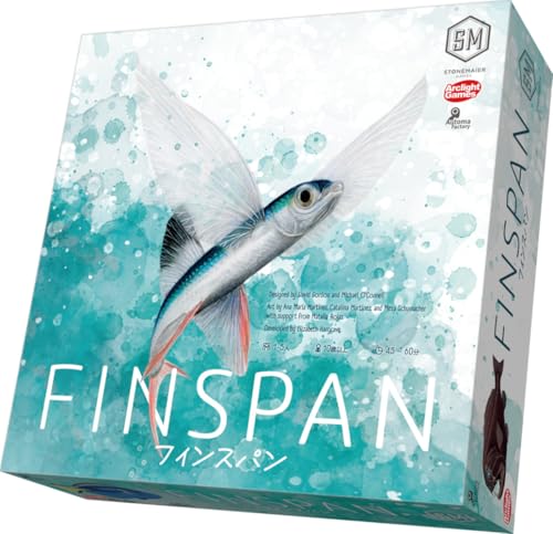 Arclight Finspan (1-5 Players, 45-60 Minutes, Ages 10+) Board Game