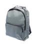 School, Polyurethane, Textile Backpack, Gray, Travel, Unisex