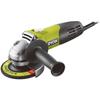 RYOBI - Meuleuse D'angle 600 W Diam. 115 Mm - 13 000 Tr/min + Disque À Ébarber Le Métal 115 Mm & Et 1 Clé De Service - RAG600-115G
