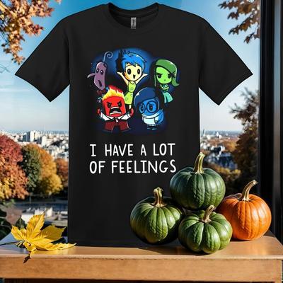 Ich habe viele Gefühle in mir T-Shirt T-Shirt Herren Damen Unisex T-Shirt SY473