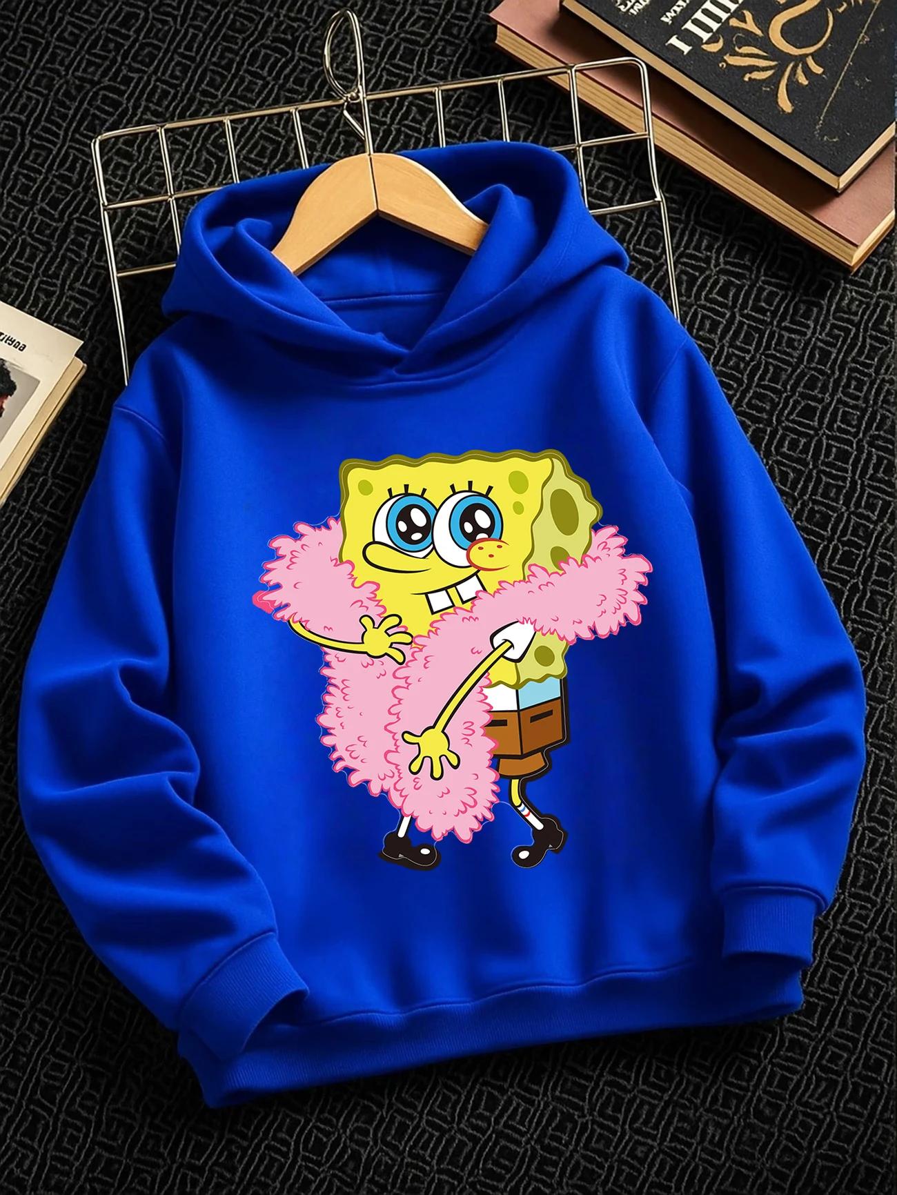 Patchy The Pirate SpongeBob Zip Up Hoodie Summer Cute Cartoon Boys Girls 3-14 100