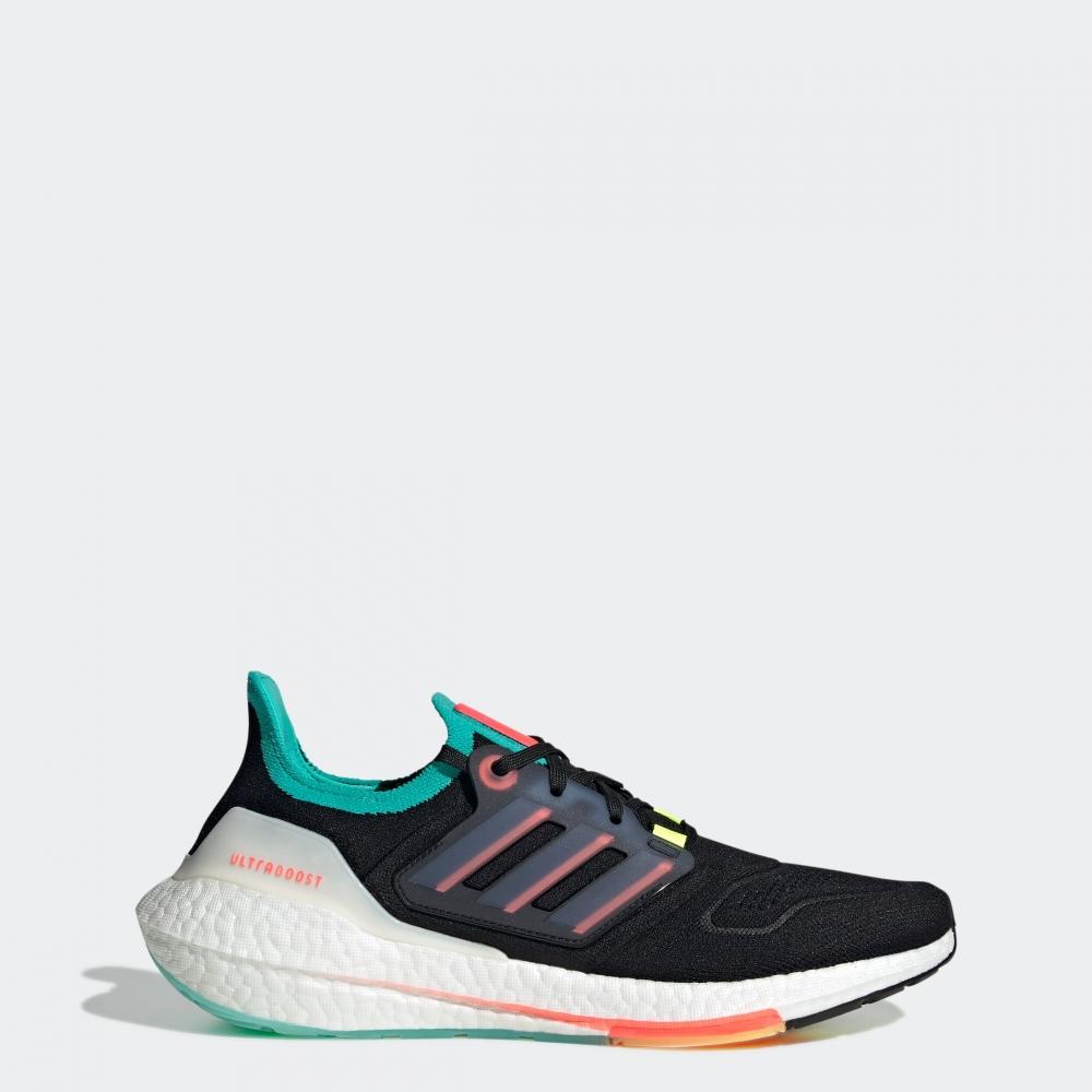 

adidas Men s adidas Ultraboost 22 Shoes core black turbo mint rush