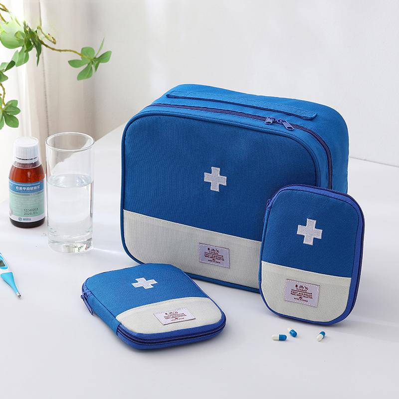 Multifunctional First Aid Bag Travel Portable Medicine Package Storage Bag Outdoor Camping Travel and Home Storage Bag 3PC/Set