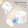 LED Double Head Wall Lamp Touch Control Remote 360 Rotatable USB Recharge Wireless Portable Night Light For Bedroom Reading Lamp