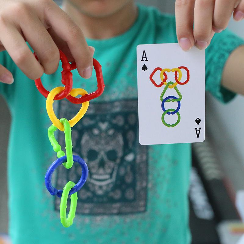 Renbo Toys Proplétací stolní hra: Praktický hlavolam pro interakci rodič-dítě
