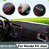 For Honda Jazz Fit 3rd GK5 2014 2015 2016 2017 2018  Car Dashboard Cover Anti-UV Non-slip Mat Avoid Light Pad Accessories