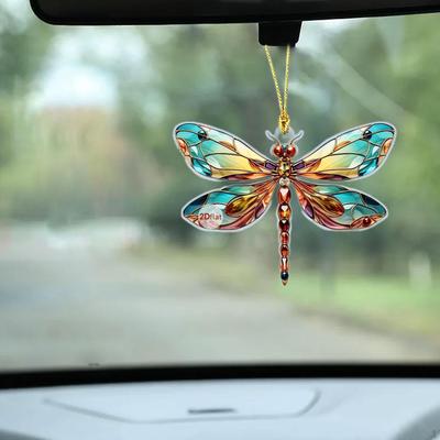 2D Závesná ozdoba Prívesok na tašku Automobilové doplnky Dekoratívny Kreatívny Prívesok na spätné zrkadlo