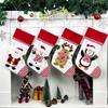 Christmas Socks Gift Bag Christmas Tree Ornaments Snowman Christmas Tree Pendant