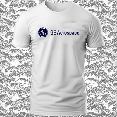 GE Aerospace 1980s Logo American Men's T-Shirt Funny Size S-5XL Made In USA Unisex T-Shirt
