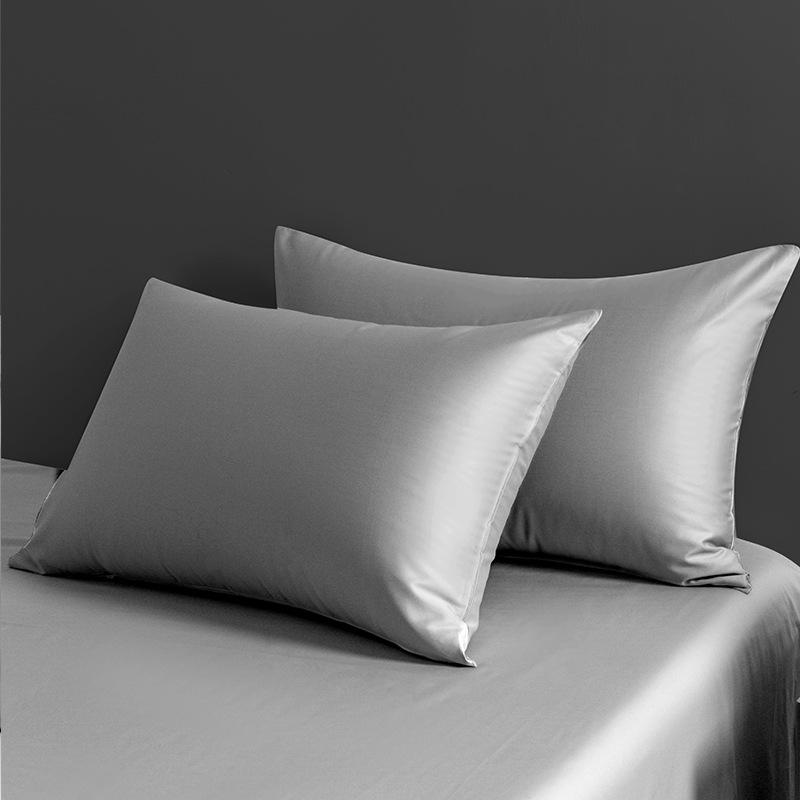 Class A Modern Color-Blocked Envelope Pillowcase, 50x50, Double-Strand Long-Staple Sateen Cotton, Customizable Sizes Available 48*74cm Single Pillowcase