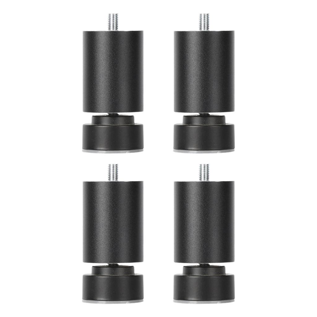 4x Sofa Legs Alloy Adjustable Heavy Duty Table Feet M10 Metal Furniture Legs for Bathroom Dining Table Wardrobes Couch Sofas