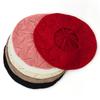 1Pcs Knitted Beret Women's Solid Color French Artist Casual Brimless Autumn Fashion Warm Atmosphere Literature and Art