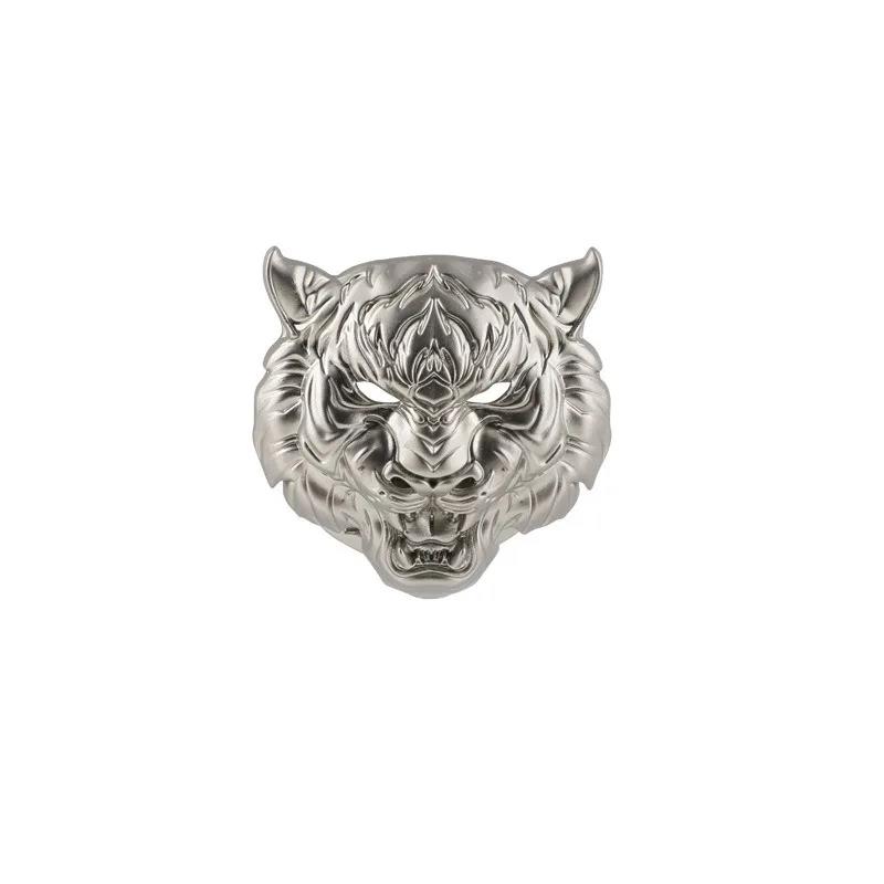 Car Ignition Button Cover Push To Start Button Cover Anti Scratch Car Switch Button Decoration Ring Car Accessories Tiger Head