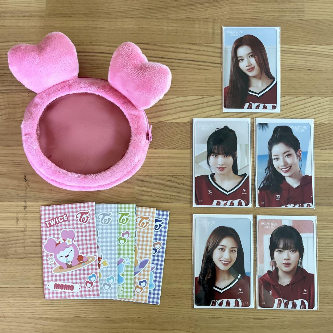 

[USED] TWICE fc lottery pouch trading card peach