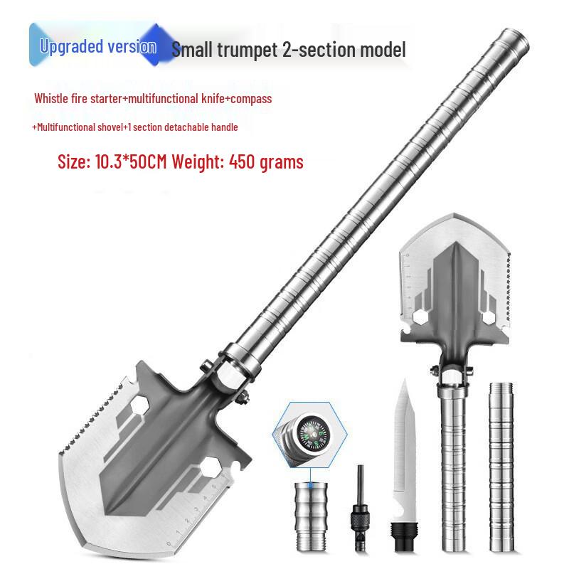 ZHANDOUHU Multi-functional Folding Entrenching Shovel