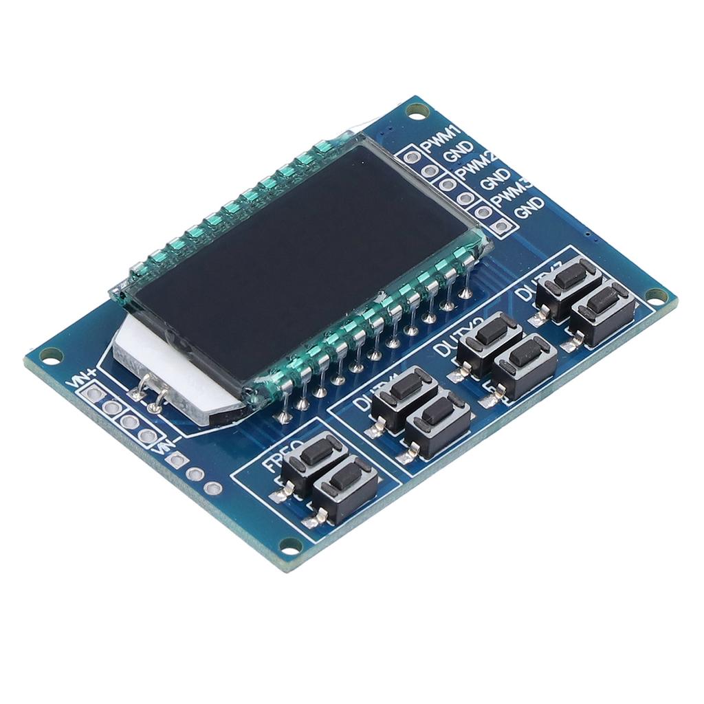 PWM Signal Generator 3 Channel Adjustable Pulse Square Rectangular Wave Frequency Duty Cycle Module