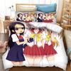 3D Print Anime Kawaii Girls Nao Tomori Bedding Set Double Twin King Duvet Cover Comforter Pillowcase Boys Girls Adults Bedroom