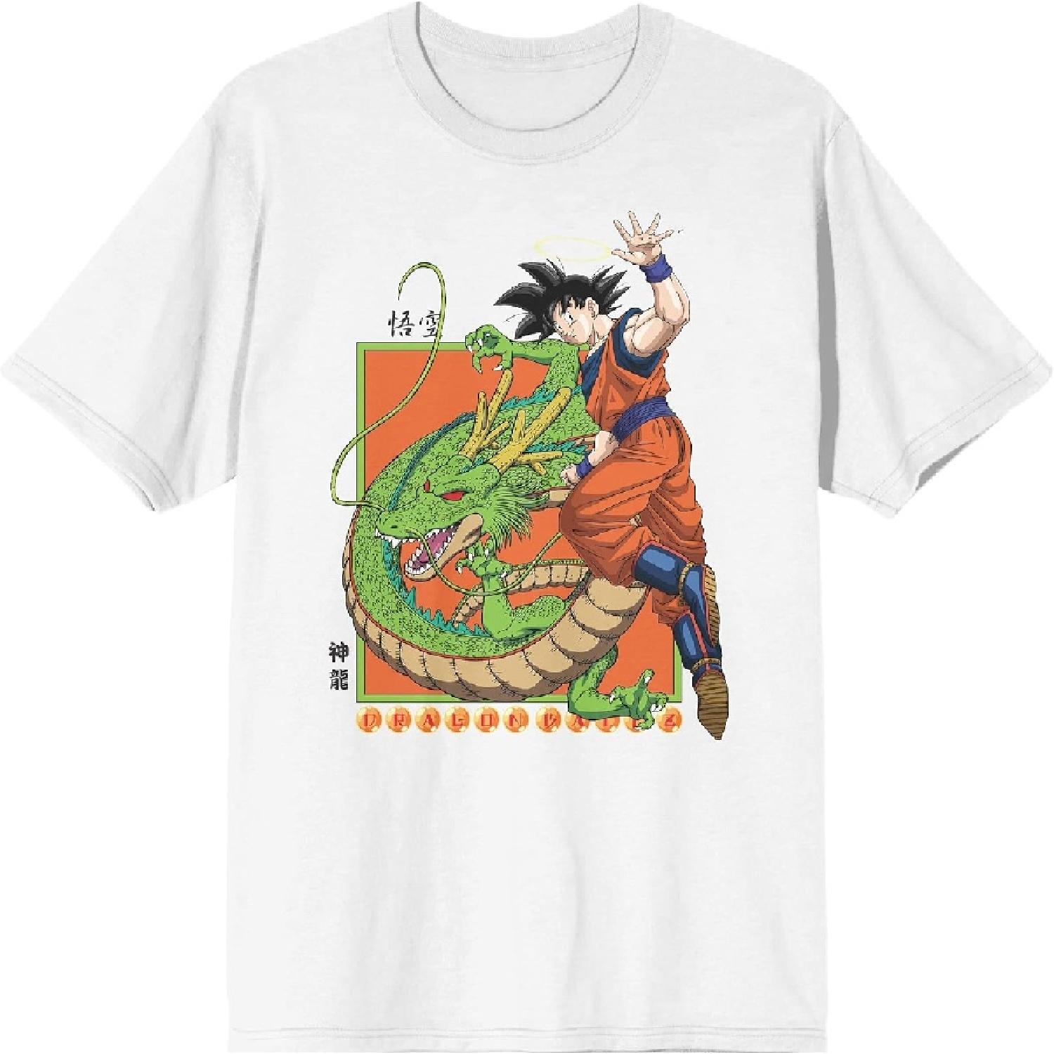 

Dragon Ball Z Goku Men s White Graphic Tee XXXXXL білий