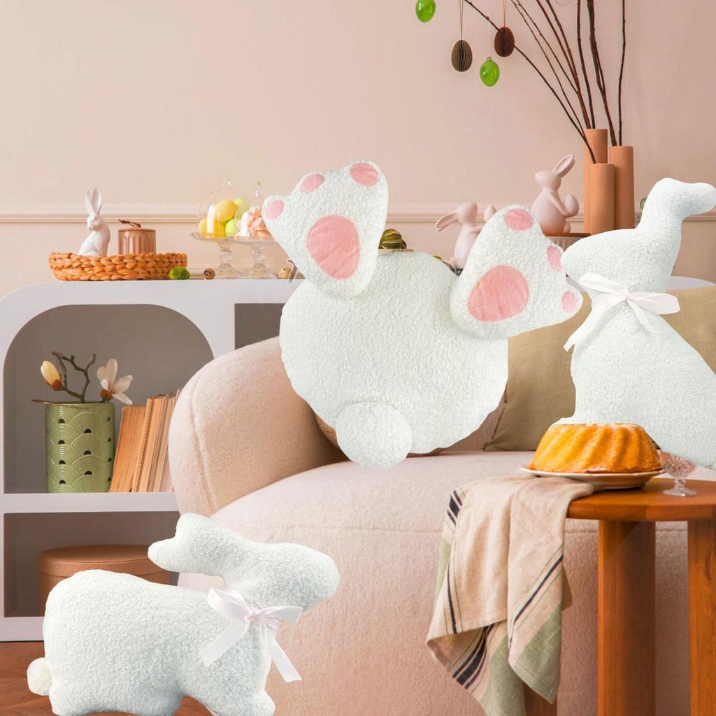 Easter Bunny Pillow Bunny Butt Pillow Cushion Easter Pillow Ornament Decoration