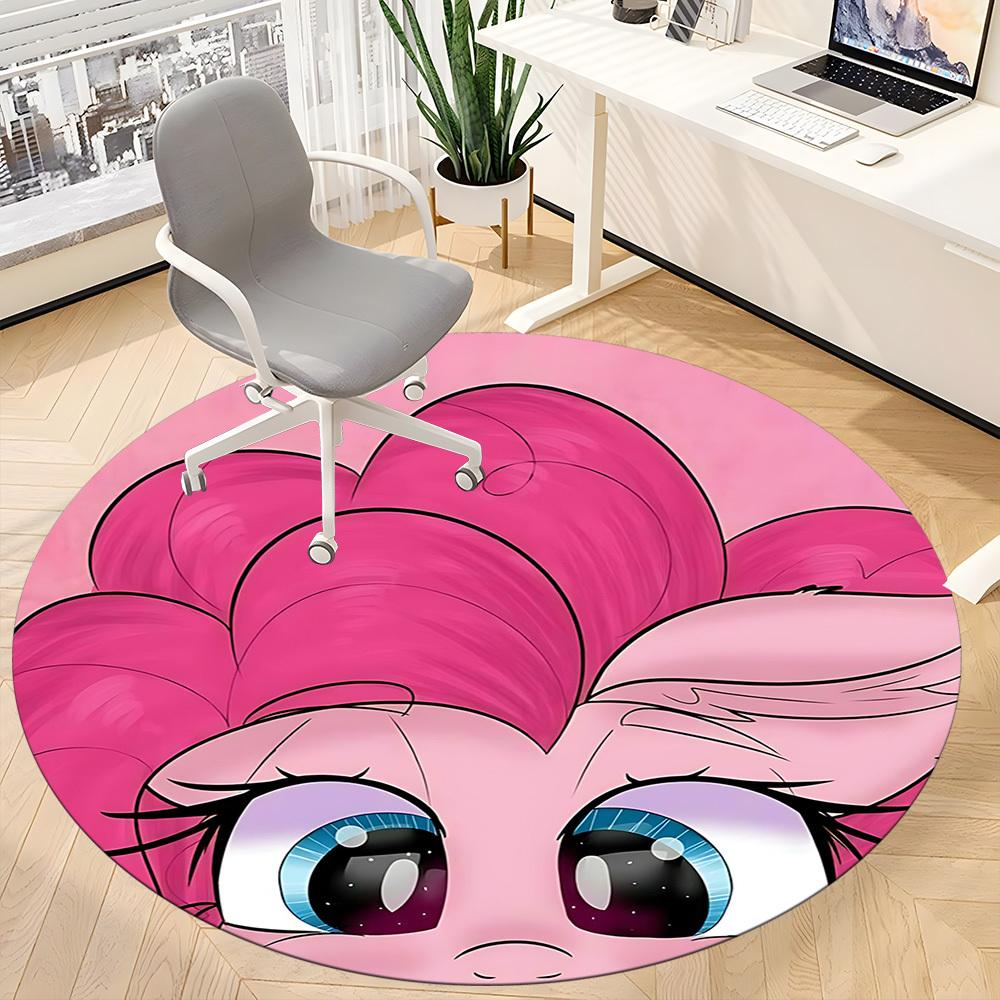 My Little Pony Office Round Area Rug, Under Office Chairs Bedroom Living Room Home Decor A1022183