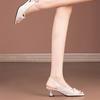 Women's Summer Mid-heel Sandals Fashion Stiletto Sandals