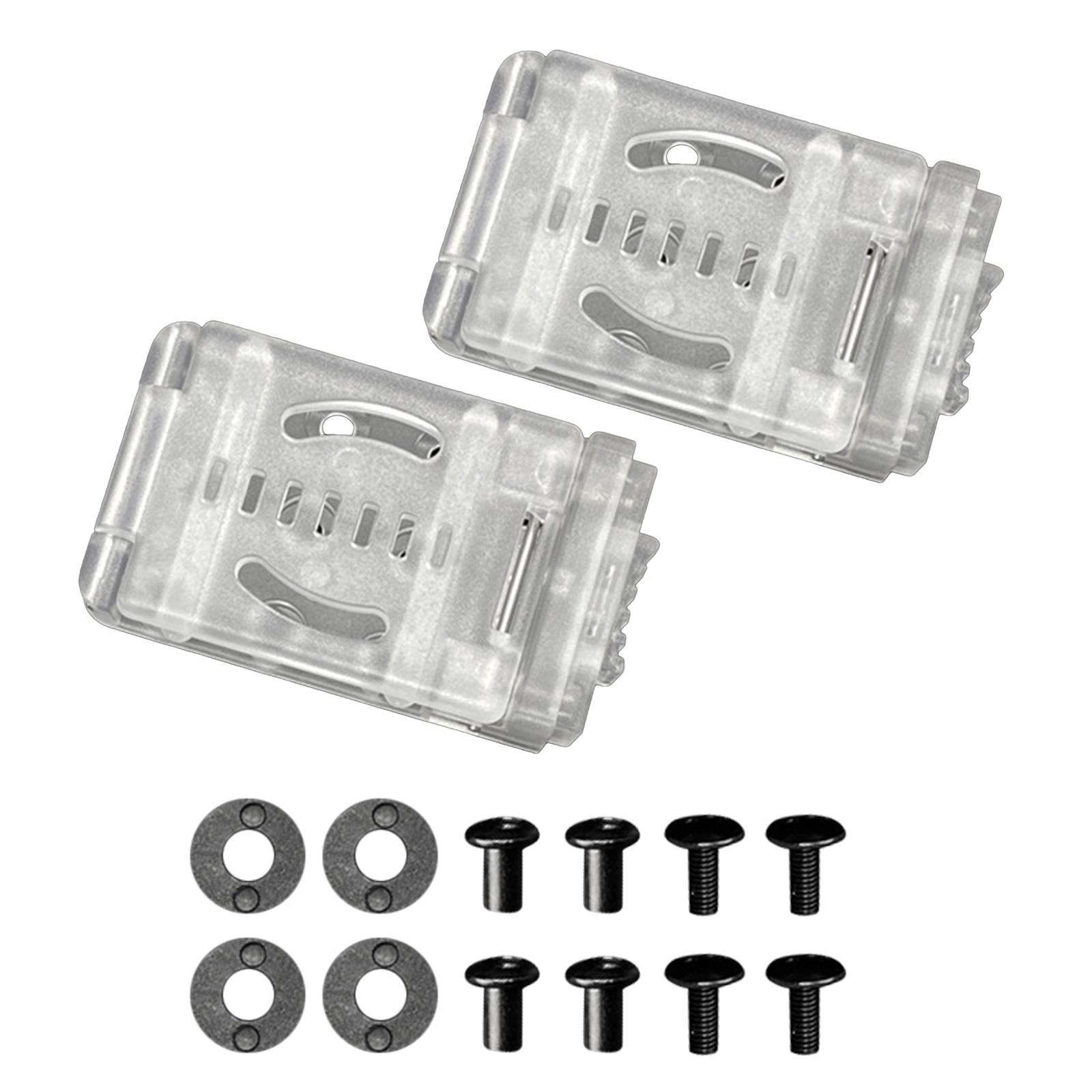 

Затискач для пояса для ножа Багатофункціональний затискач для пояса для кобур Магнітні мішечки та піхви для ножів Регульований тактичний затискач для спинки піхв 2PCS