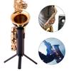 Foldable Alto Saxophone Stand Adjustable Saxophone Tripod Holder Anti-Slip Triangle Base Design Woodwind Protection Accessories