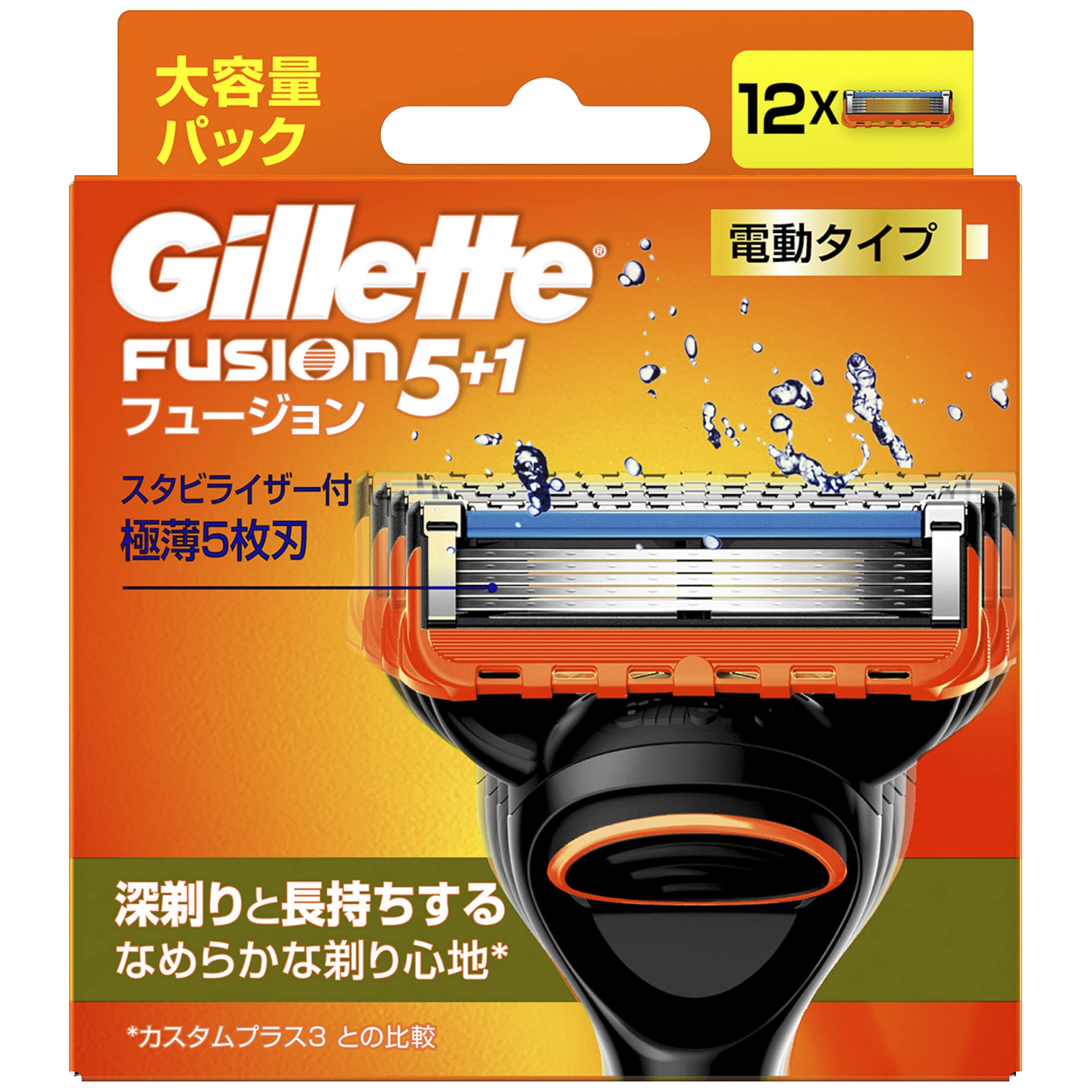 

Gillette Fusion Electric 12 Blades Shaver,