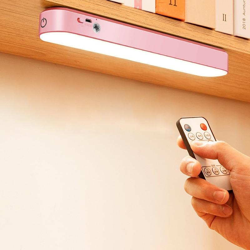 LED Night Light Desk Lamp Office Study Lights USB Rechargeable Magnetic Dimming Protect Eyes Bedroom Table Cabinet Lights