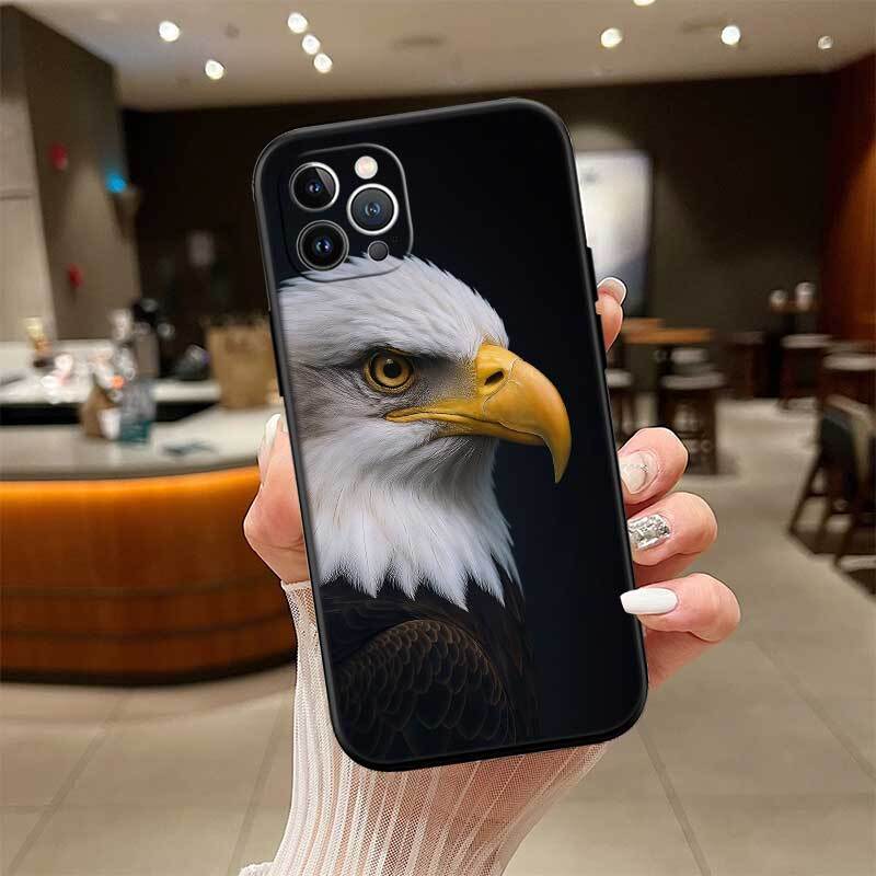 Hawk Eagle Phone Case for Samsung S20 S21 S21S S22 S23 S24 FE Ultra Plus Lite F06 F16 M06 M16 M56 A07 A17 A36 A37 A55 A57