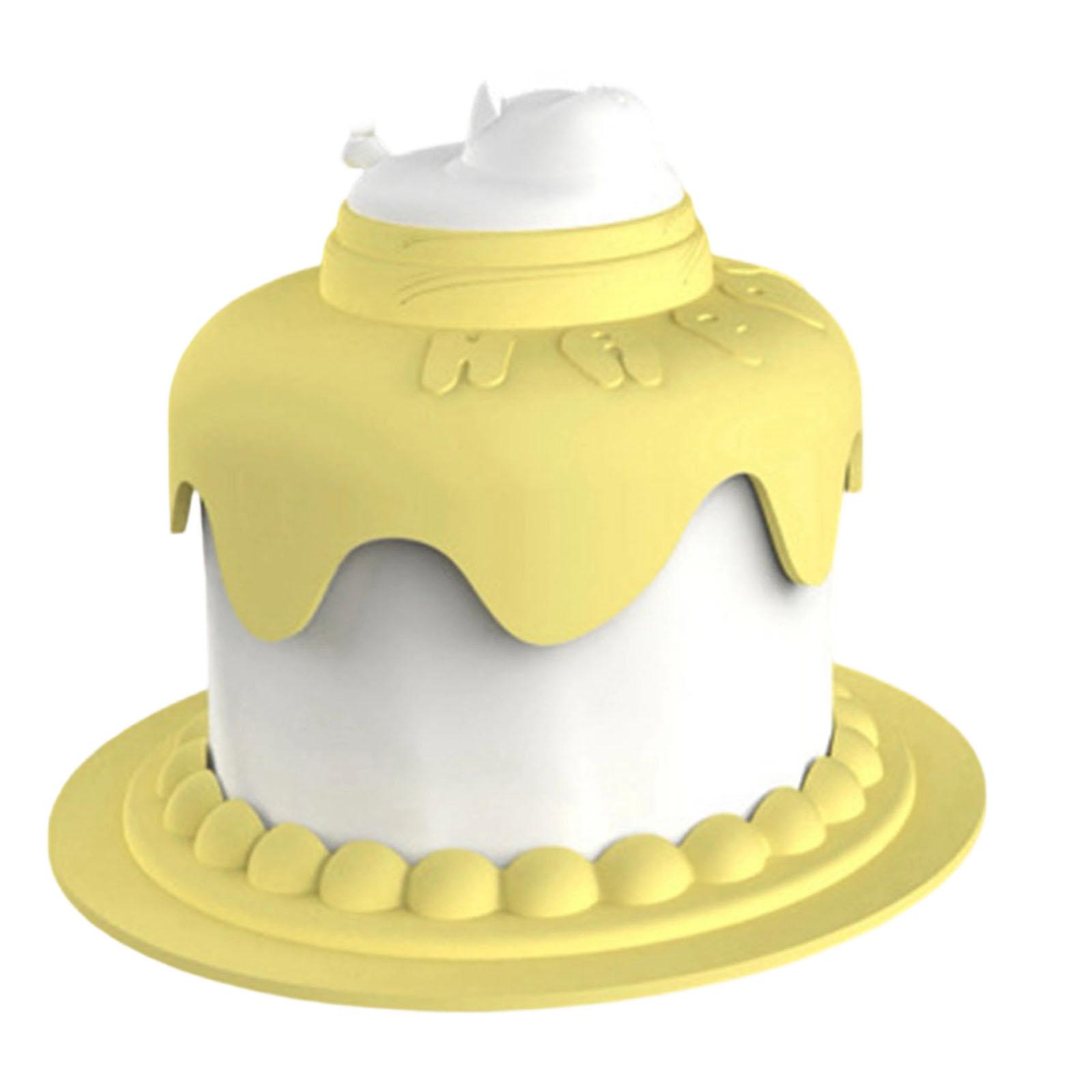 

Dog Cake Snack Bowl Pet Multi Functional Feeding Bowl One Size