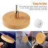 3.5inch Rubber Car Eraser Wheel For Adhesive Sticker Pinstripe Decal Graphic Remover Adhesive Remover Wheel With Pad & Adapter