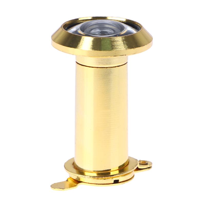 220 Degree Wide Viewing Angle Door Viewer Privacy Cover Security Door Eye Viewer Peephole With Privacy Cover Optical Glass Lens
