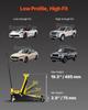 Low Profile Floor Jack 2.5 Ton Heavy Duty Steel Dual Piston Rapid Pump