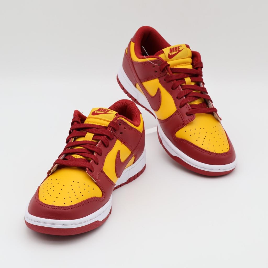 DD1391-701 Nike Dunk Low Midas Championship Gold Czerwony Twardy Biały Żółty Pomarańczowy