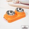 Douyin Pet Stainless Steel Cat Bowl, Dopamine Color, Non-Slip Dog Ice Cream Bowl, Neck Protection Feeding Utensils.