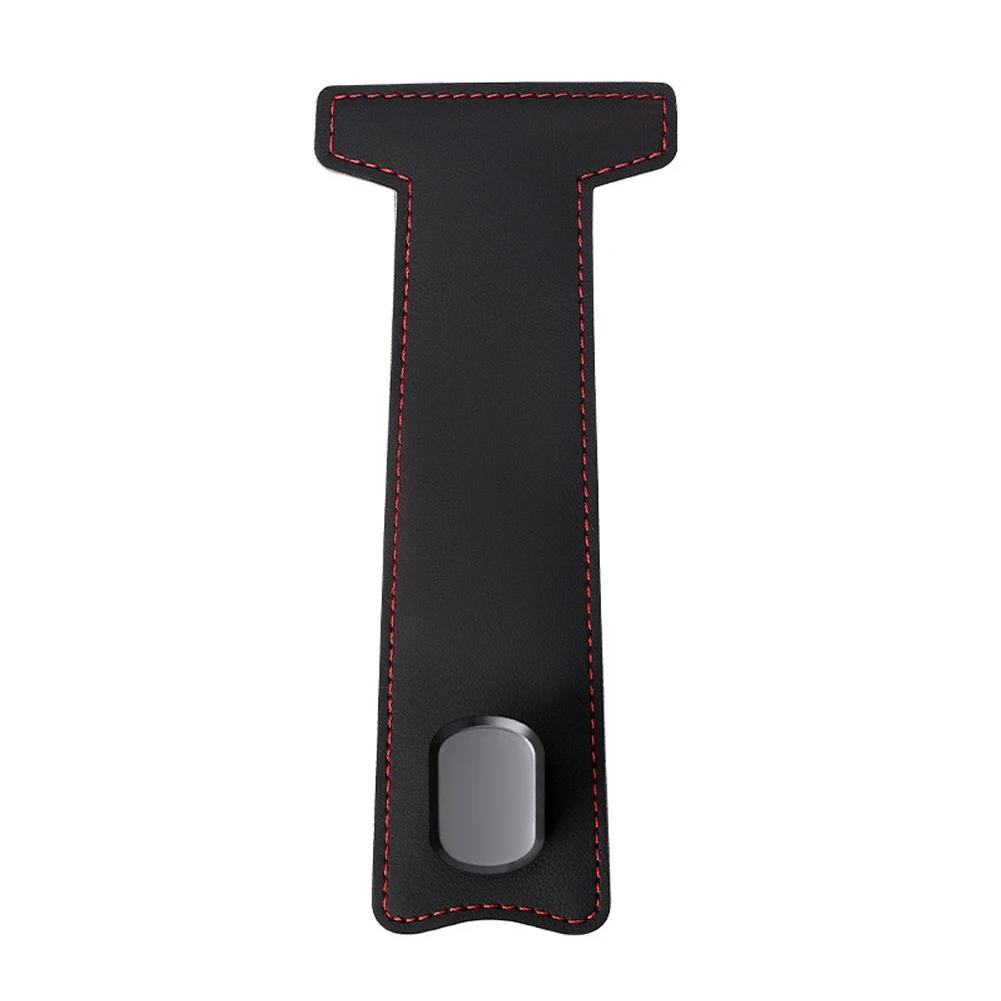 Automobile Passenger Side Door Box Storage Hook Glove Box Purse Bag Hanger Holder Hidden Leather + Metal Interior Storage Hook