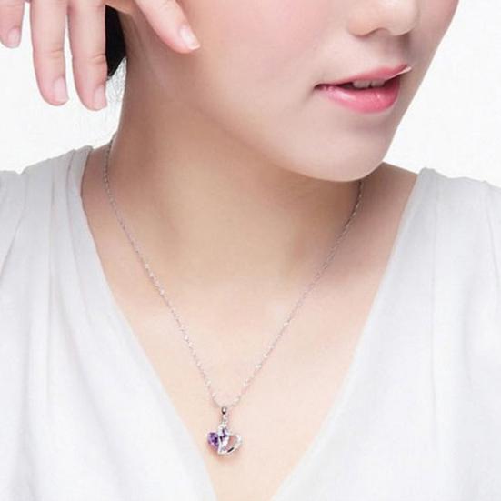 Stylish Necklace Elegant Cubic Zirconia Neck Decoration