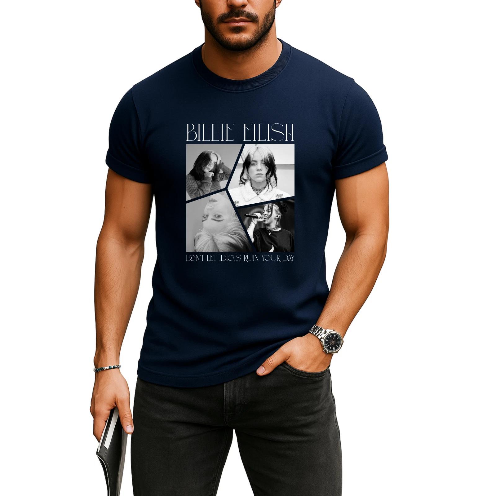 BenberFashion Nieuw Billie Eilish Tour 2025 T-shirt Perfect Muziekcadeau Billie Eilish Bootleg T-shirt High-end Luxe Is voor Zowel Mannen als Vrouwen Top Y2k 4XL