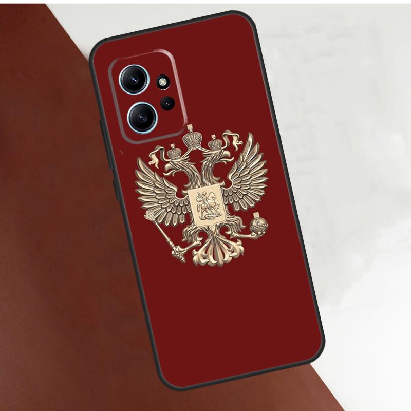 Russian Empire Coat of Arms Case For Xiaomi Redmi Note 12 Pro Plus Note 11 9 10 Pro 12S 11S 10S Redmi 12 9C 10C Cover